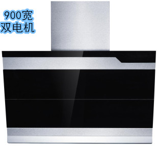 2017新款煙機1、900mm寬機身 2、24疊全銅電機 3、觸摸感應(yīng)開關(guān) 4、風(fēng)量：16±1m3/min