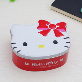 糖果禮品包裝盒 hello kitty卡通糖果禮 工廠定制異型盒