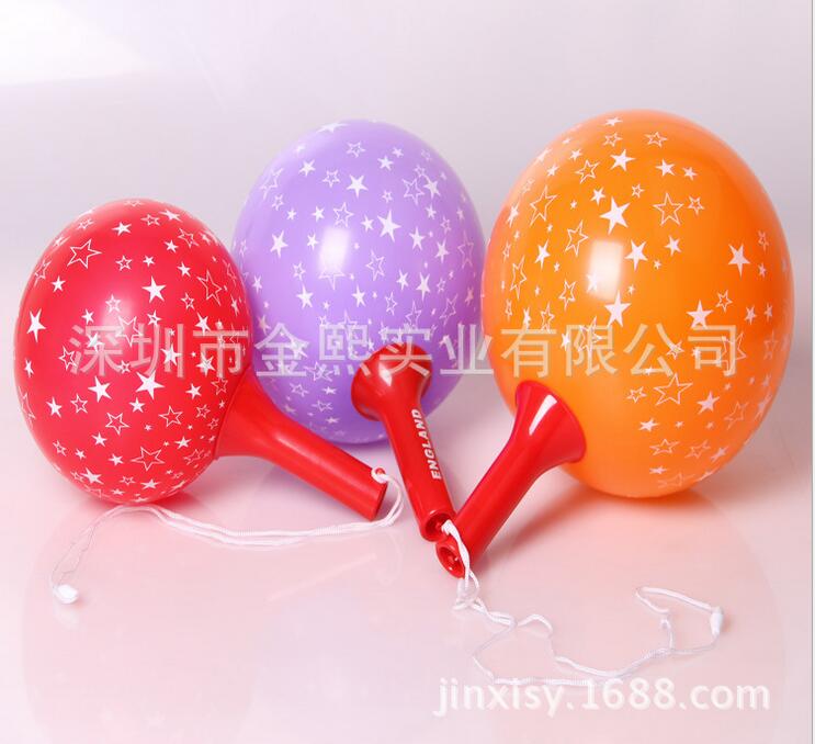 氣球玩具兒童玩具 環(huán)保塑膠搖搖球  可印圖案 自動(dòng)閉氣 晃動(dòng)發(fā)聲
