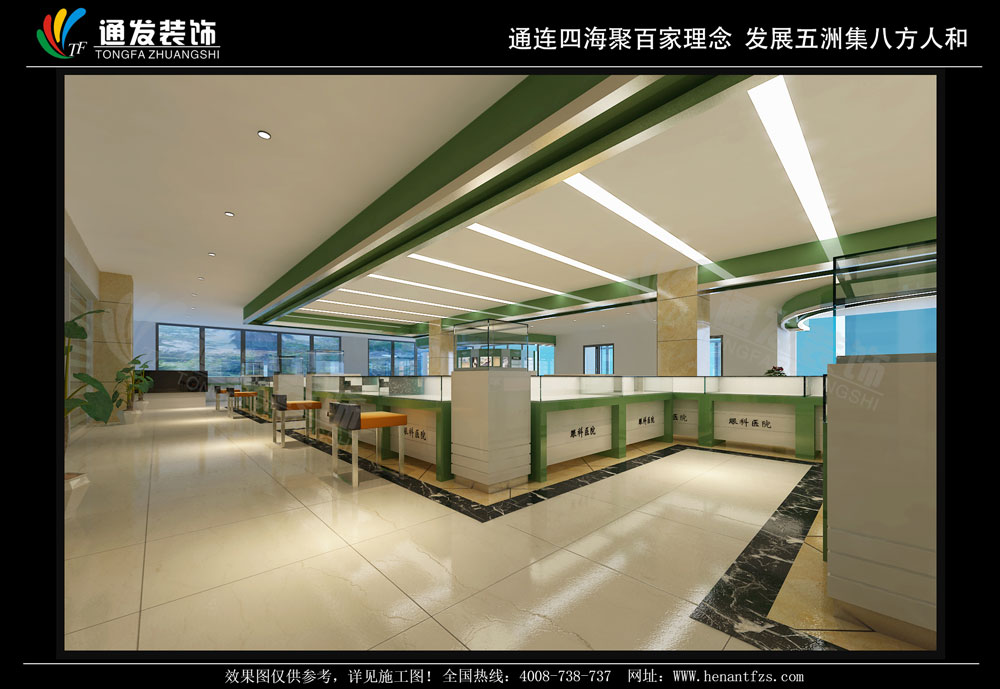 河南通發(fā)裝飾教你裝修出人氣眼鏡店 眼鏡展柜定制生產(chǎn)公司