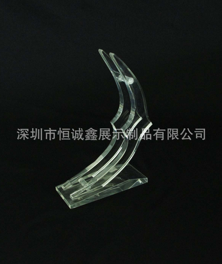 廠家直銷亞克力插花架 月亮形有庫存產(chǎn)品直拍*