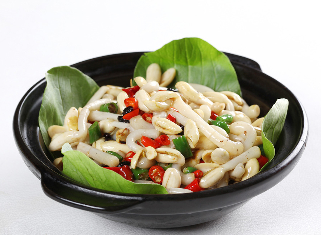 水聲牌泡椒花生苗（花生芽）400g/袋酸辣味 宴席酒席特色菜湖南特產(chǎn)