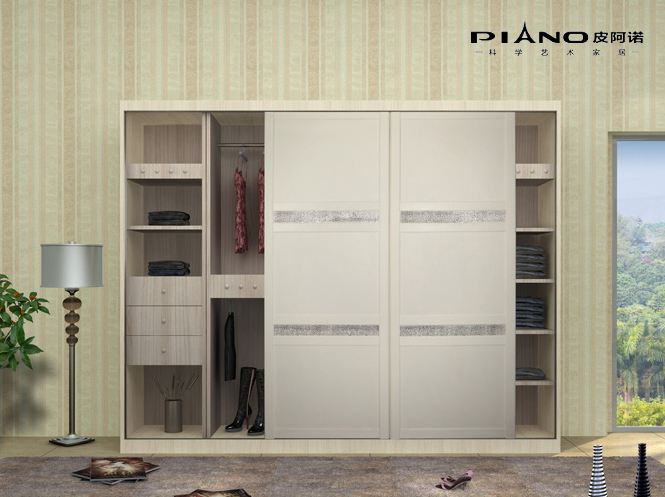 上饒纖君衣柜2017新款現(xiàn)代簡約木衣柜推拉可定制衣柜 纖君木衣柜