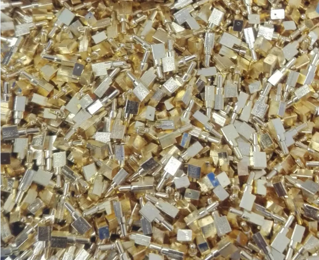 方形側焊90度焊接POGOPIN公母 彈簧針 天線頂針 接地頂針、充電針