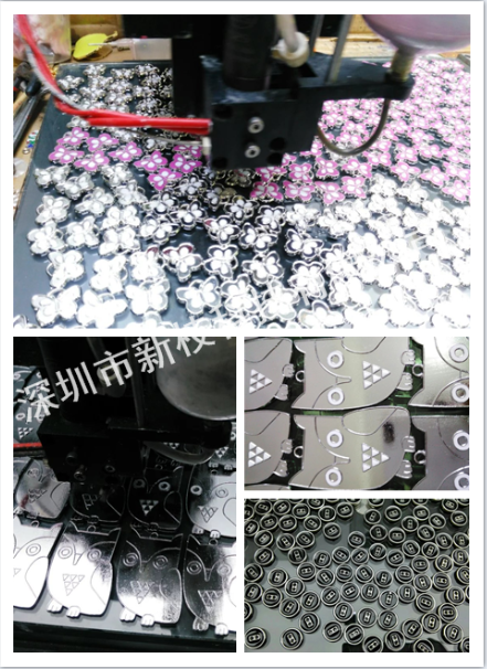 標(biāo)牌全自動(dòng)視覺點(diǎn)膠機(jī)
