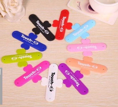 創(chuàng)意懶人手機(jī)U支架魔力貼啪啪圈黏貼式通用韓國(guó)新款個(gè)性潮流定制