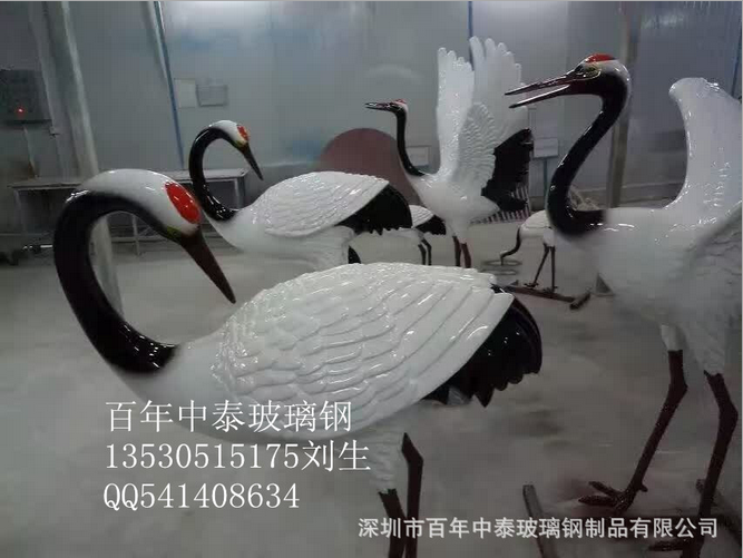 廠家生產(chǎn)玻璃鋼動(dòng)物雕塑，玻璃鋼擺件雕塑*惠 玻璃鋼擺件雕塑廠