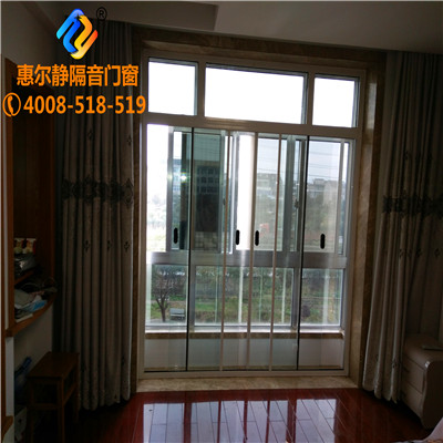 嘉興隔音門窗專業(yè)設(shè)計(jì)推拉飄窗隔音窗 環(huán)保隔音窗 雙層浮法玻璃 臥室隔音窗