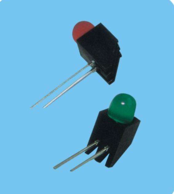 發(fā)光二極單孔帶座直插led*燈