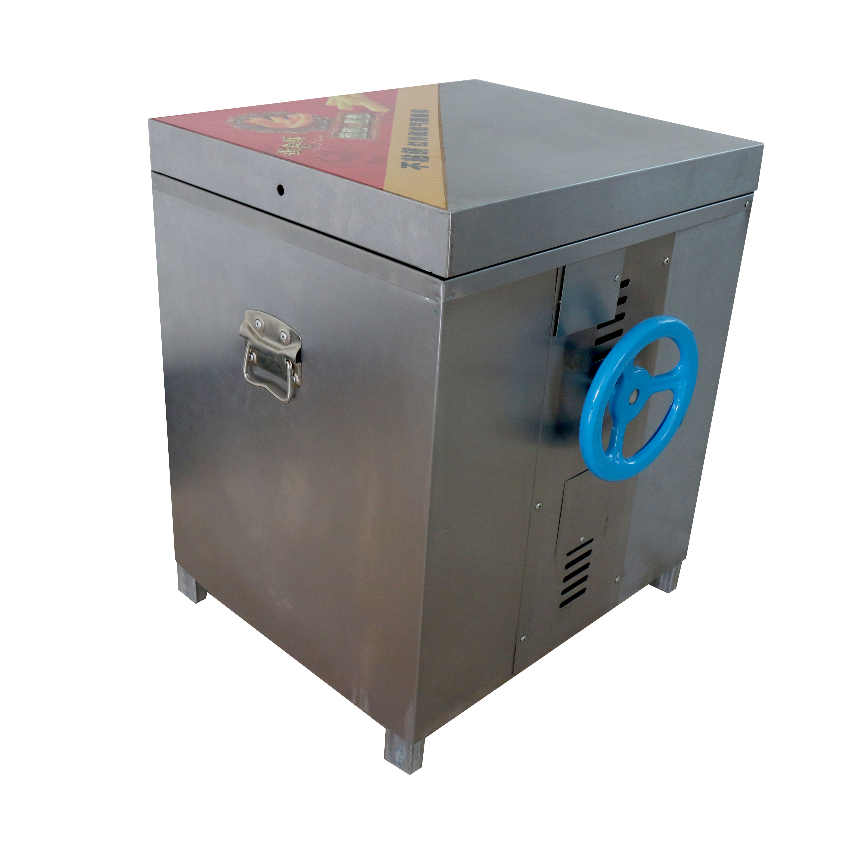 廠家直銷 手動式移動脆皮機加厚鋁板不粘型六面燃氣蛋卷機