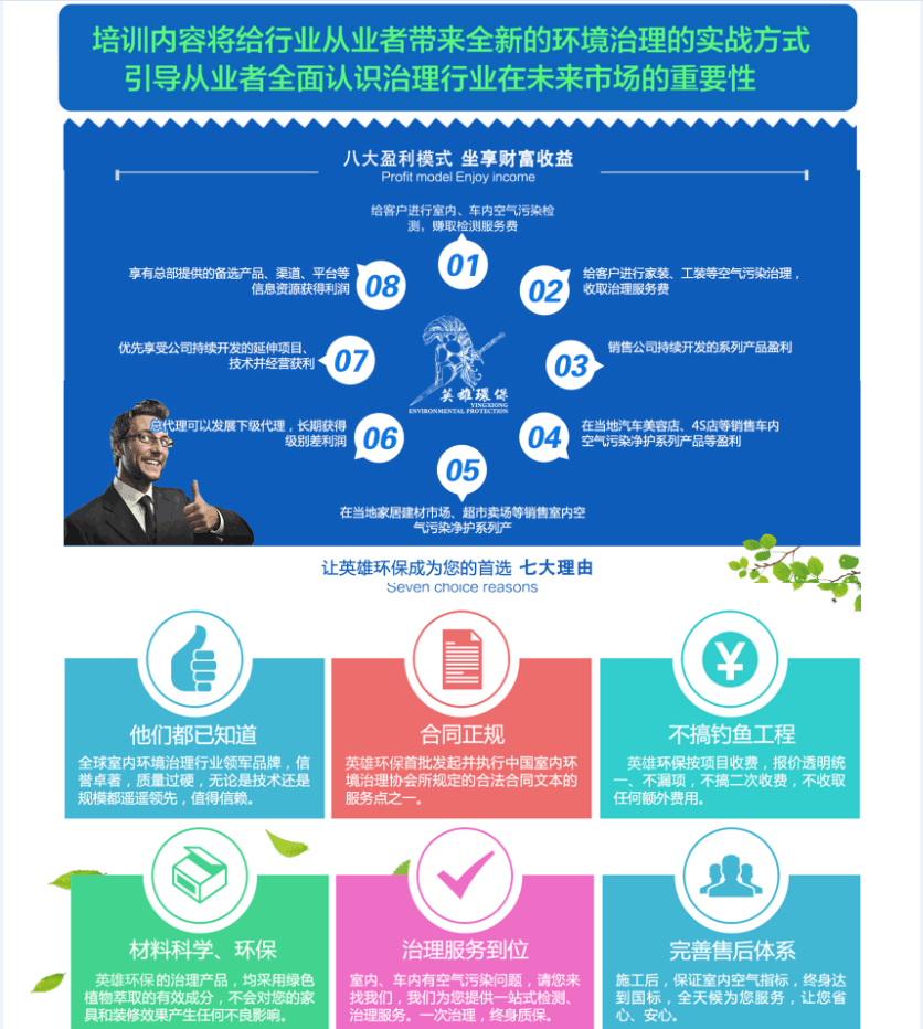 英雄環(huán)保除甲醛加盟全國(guó)火爆招商中