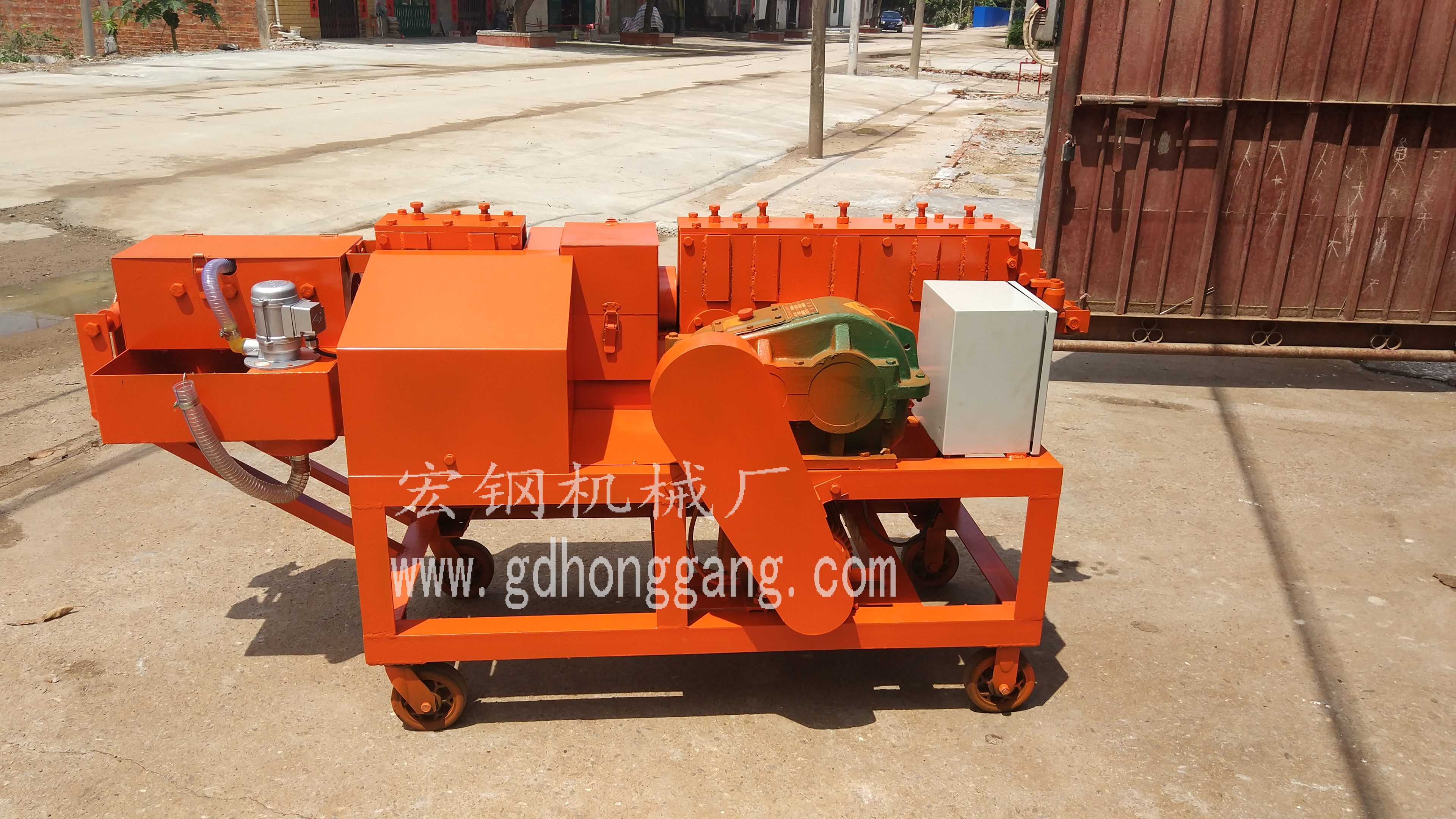 北京 鋼管調(diào)直機(jī)宏鋼專業(yè)鑄造/雙除銹系統(tǒng)涂漆噴漆雙功能