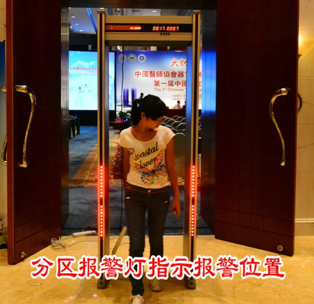 新疆安檢門 六區(qū)金屬安檢門