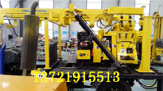 三輪車載打井機 200米三輪車載打水井的鉆機