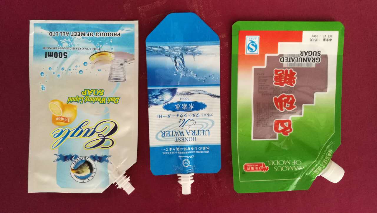 自立吸嘴袋、液體嘴袋、異形壓嘴袋