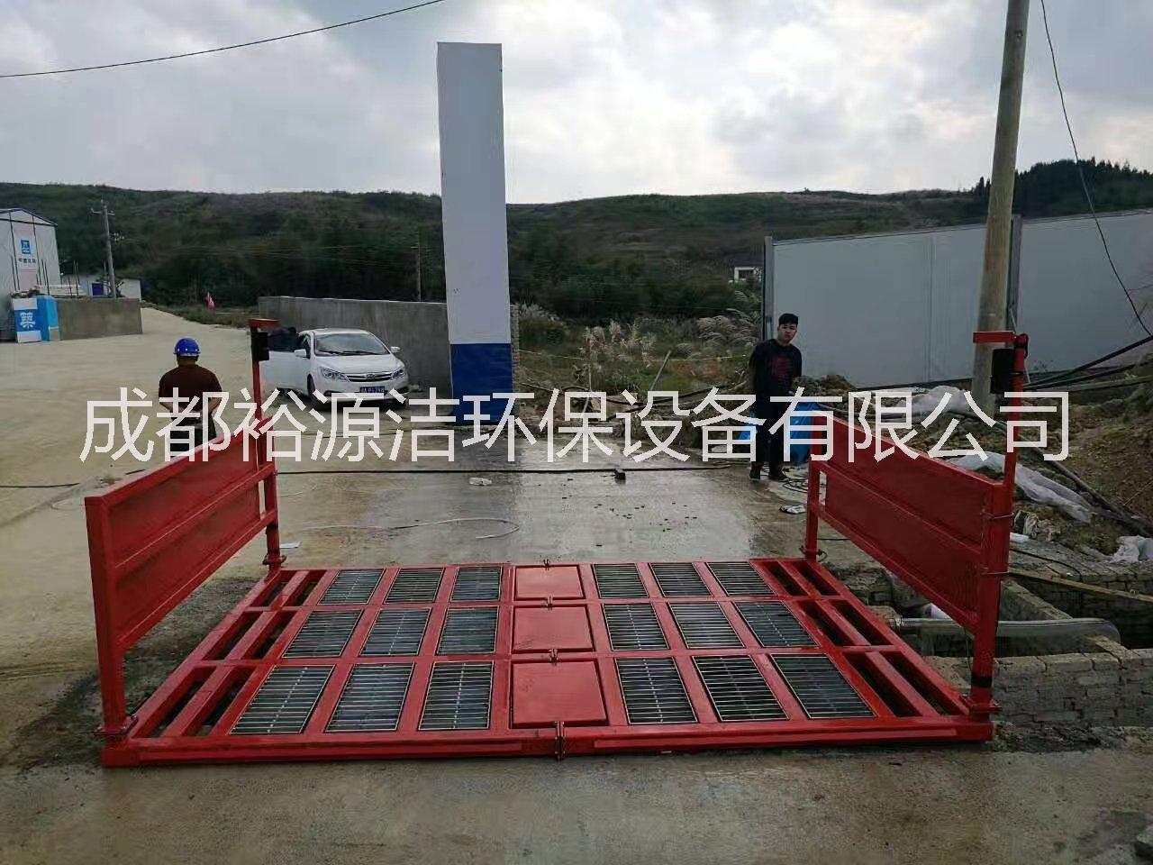 陜西渭南建筑施工車輛自動沖洗臺，自動洗車，方便快捷