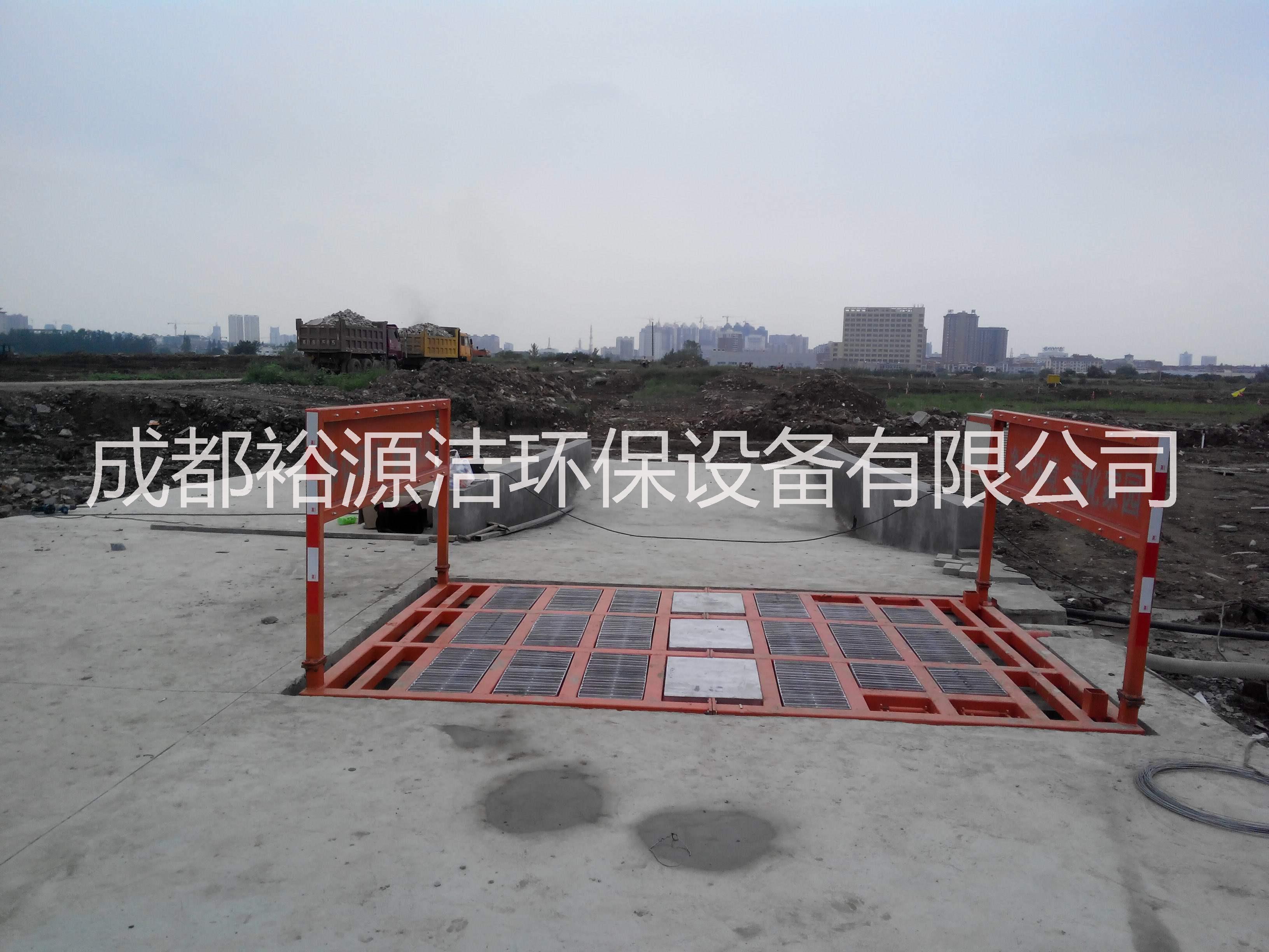 陜西渭南建筑施工車輛自動沖洗臺，自動洗車，方便快捷