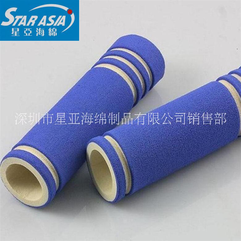 供應(yīng)nbr泡棉套管 防滑拖把手柄套 橡塑管防護(hù)海綿套 發(fā)泡手把套