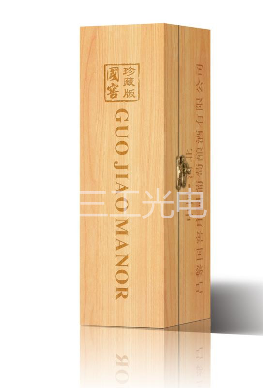 木頭制作工藝品竹木激光打標機 木頭表面雕刻花紋激光打標機廠家