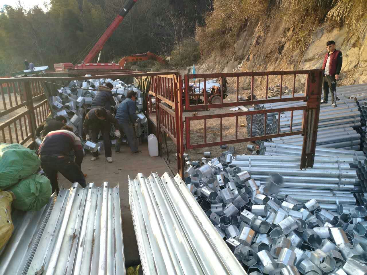 湖南益陽波形護欄