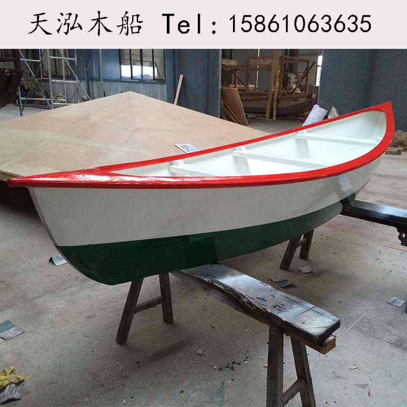 天泓木船定做熱銷尖頭船兩頭尖船