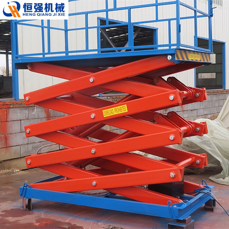 可定制載重 8 10 20噸升高4 6 8 10 12米固定式升降機 升降貨梯