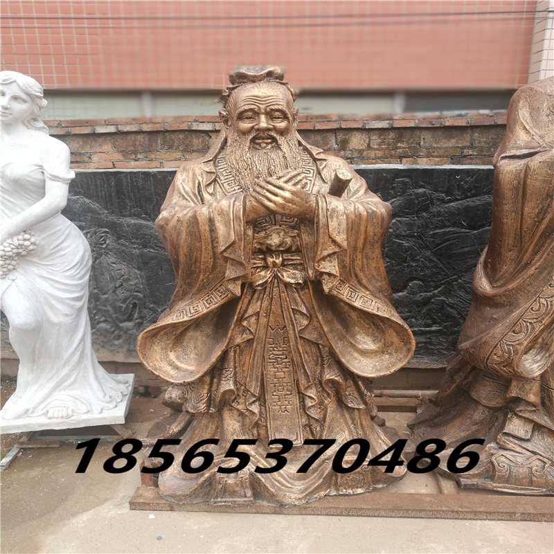 玻璃鋼雷鋒_仿銅玻璃鋼雷鋒雕塑小品_校園擺放玻璃鋼雷鋒全身像