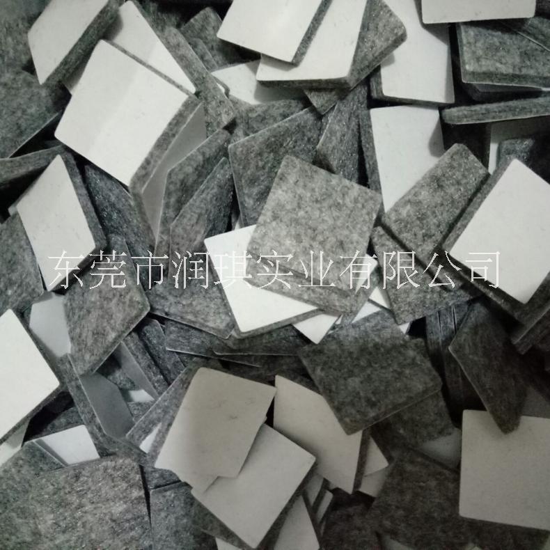廠家直銷 毛氈防滑墊 毛氈桌椅腳墊 家具背膠毛氈墊 批發(fā)可定制