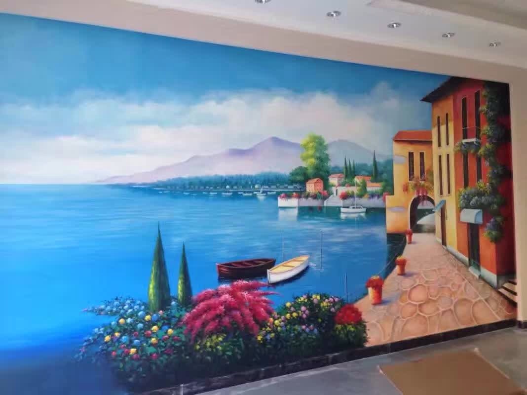 廣州畫林工作室 廣州墻繪工作室  廣州畫林油畫墻繪工作室