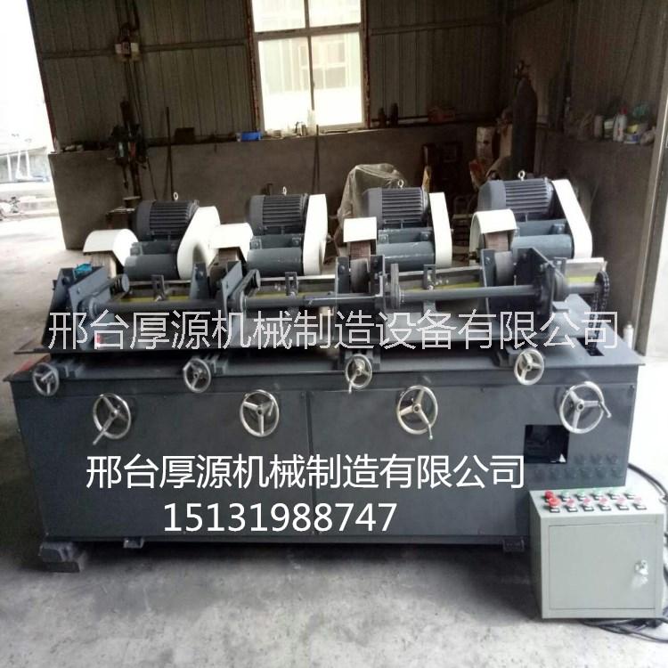 邢臺(tái)厚源機(jī)械供應(yīng)多組 無(wú)心外圓拋光機(jī) 圓管拋光機(jī)廠家直銷(xiāo) 圓管拋光除銹機(jī)