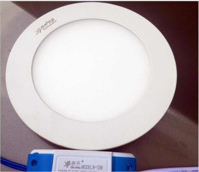 僑升照明廠家直銷壓鑄LED調(diào)光筒燈3W 6W 9W 12W調(diào)光超薄面板燈