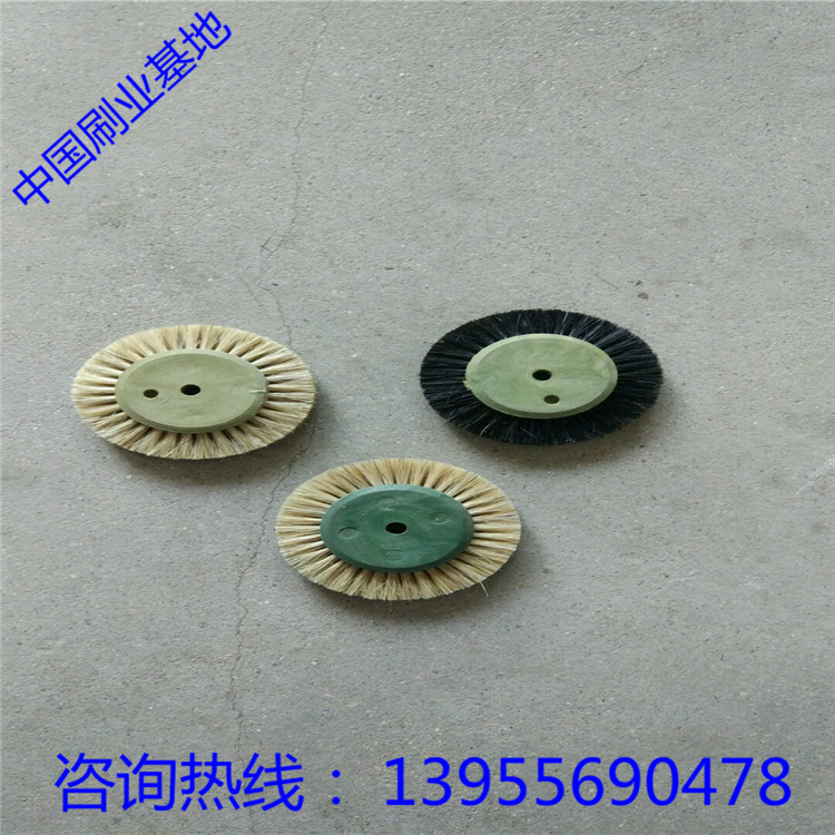 廠家直銷尼龍刷輥 優(yōu)質(zhì)打磨去銹拋光圓盤鋼絲刷 *惠歡迎光臨