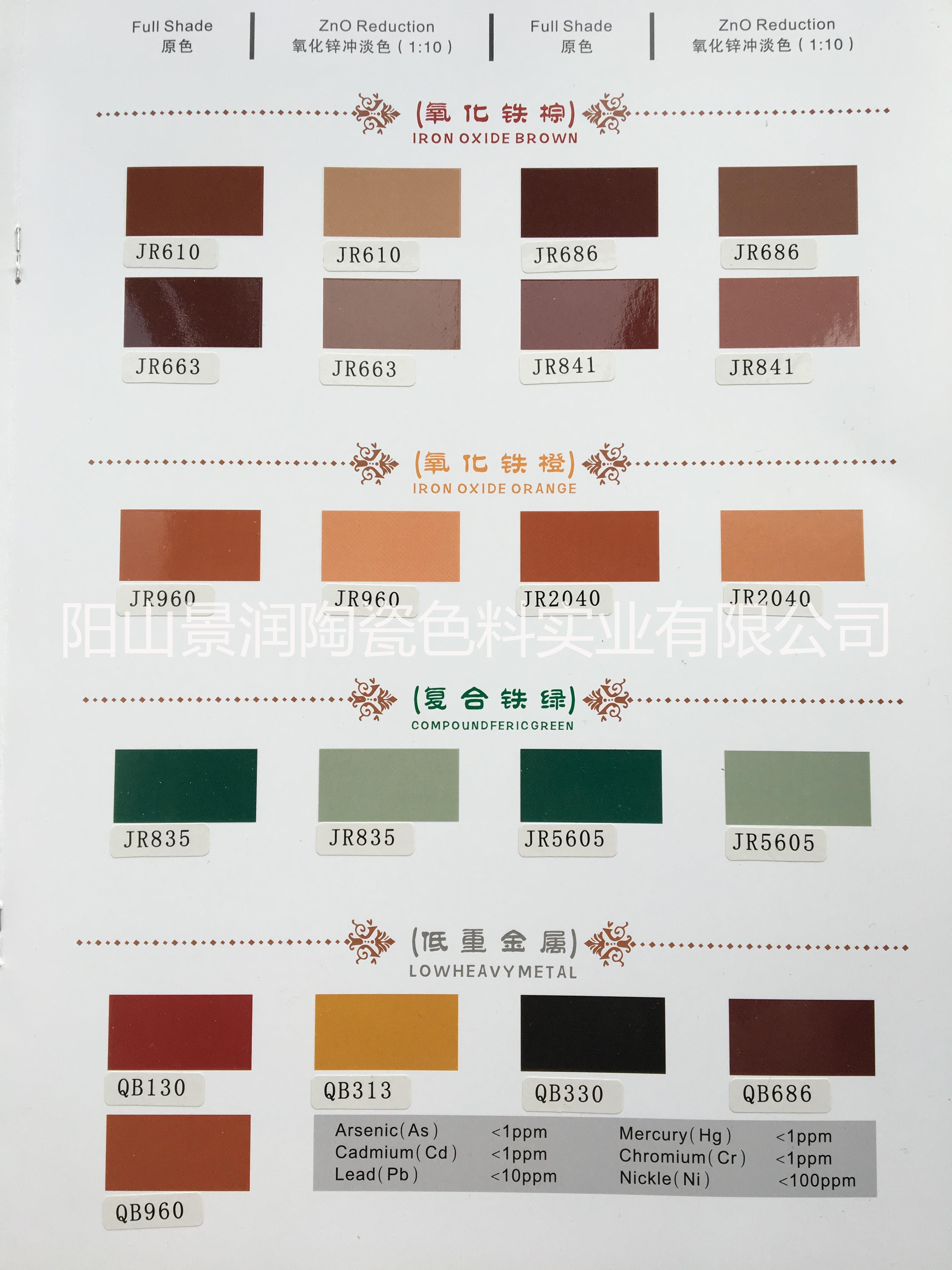 氧化鐵紅顏料色料130S