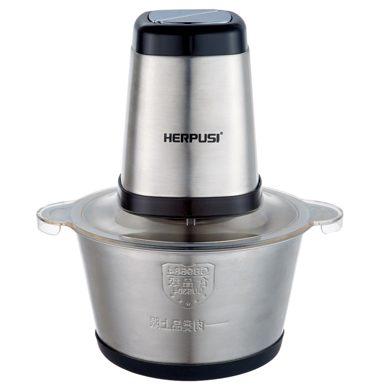 herpusi家用電動絞肉機攪拌機廠家招商代理   1.8L電動碎肉全鋼攪拌絞肉機經(jīng)銷商