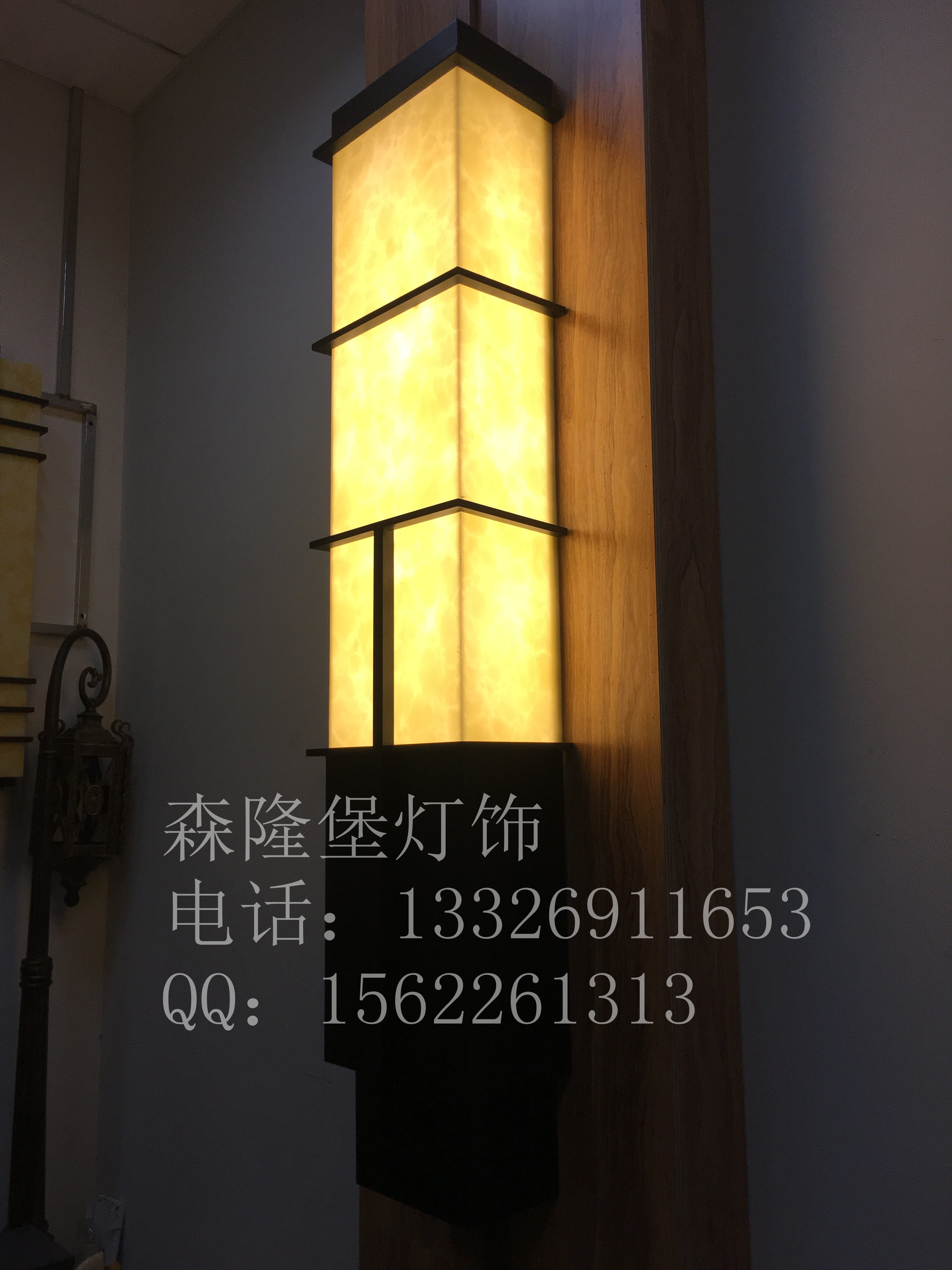透光云石壁燈戶外仿云石壁燈定制 LED壁燈家居場所壁燈歐式簡約風格壁燈廠家批發(fā)價格