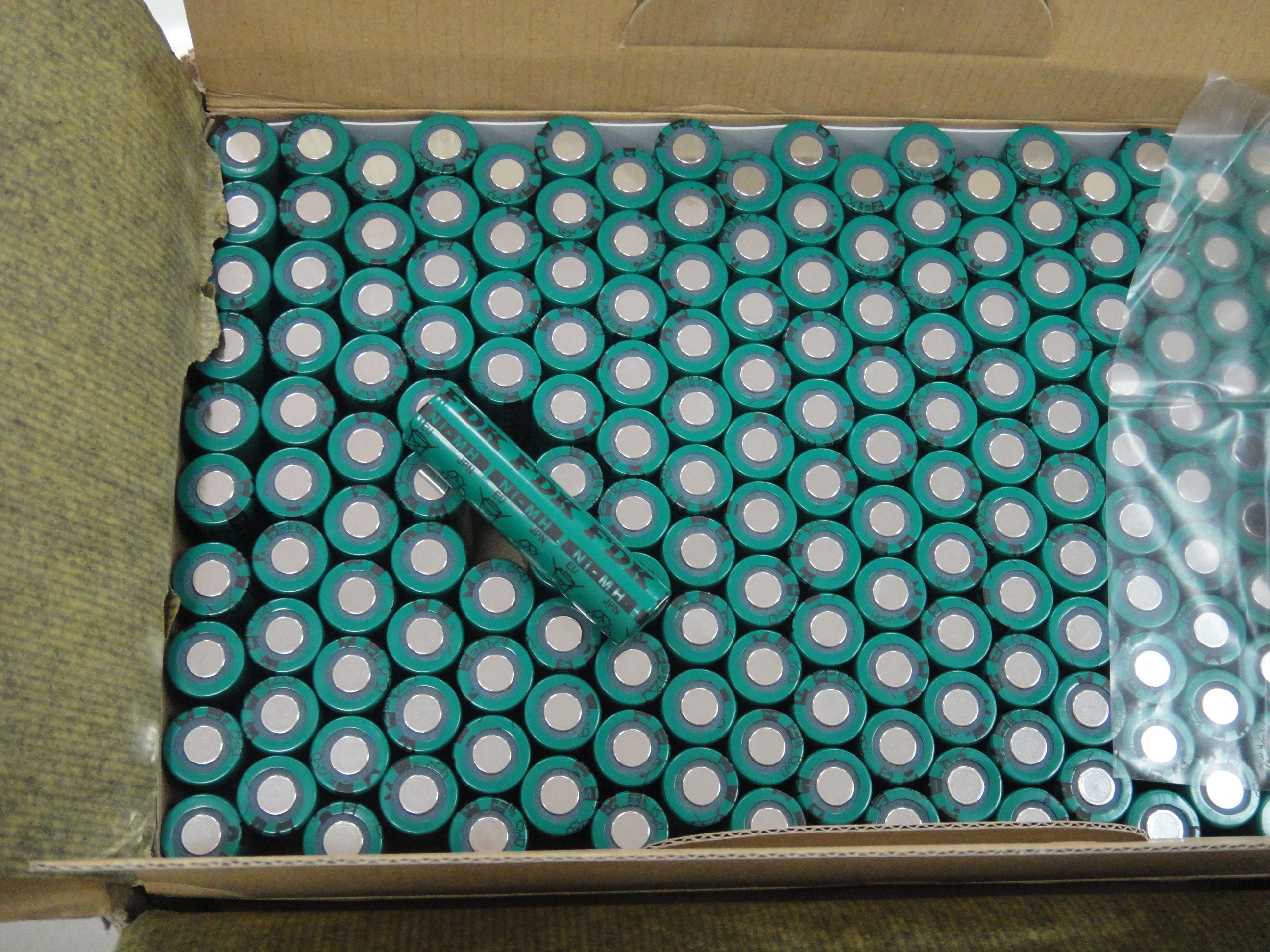 日本進口FDK HR-4/3AU  1.2V可充電鎳氫電池