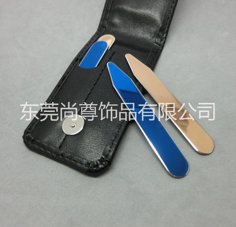 廠家直銷新款水轉(zhuǎn)印木紋領(lǐng)角片襯衫*配件領(lǐng)撐領(lǐng)插片