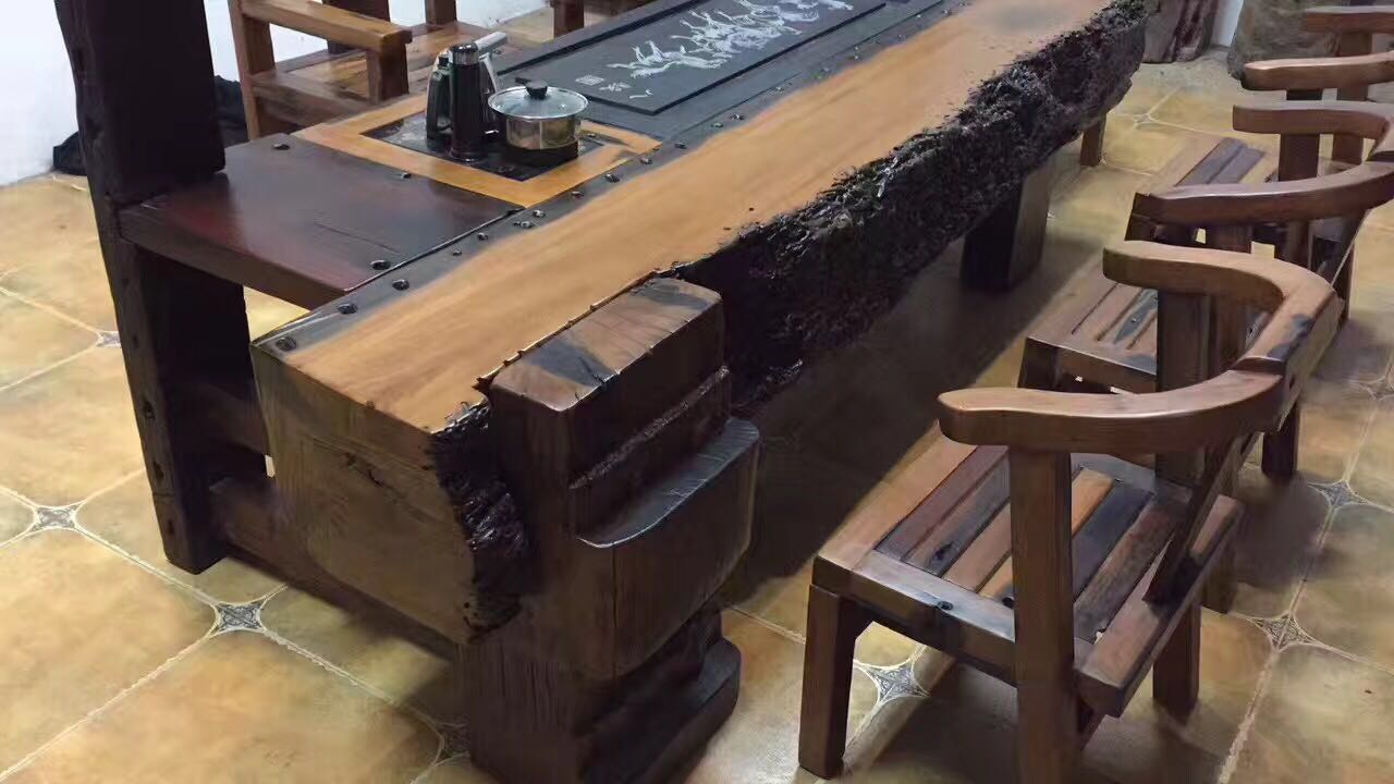 沉船木茶桌