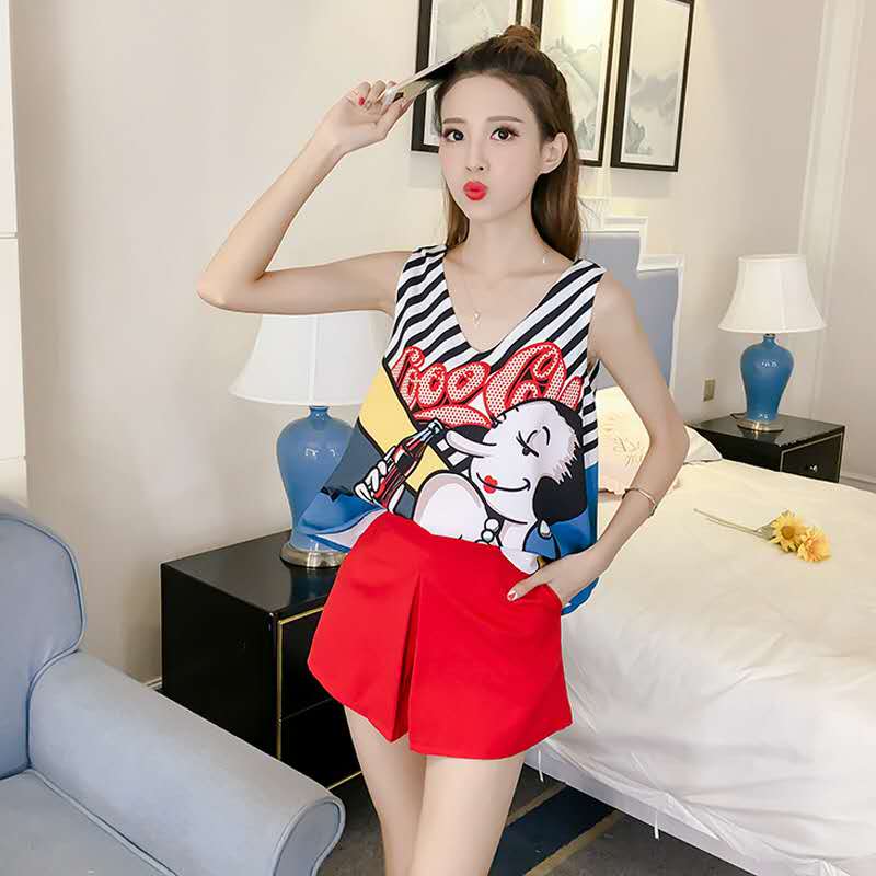 歐洲站2017夏季新款韓版時(shí)尚 歐洲站2017夏季新款小背心