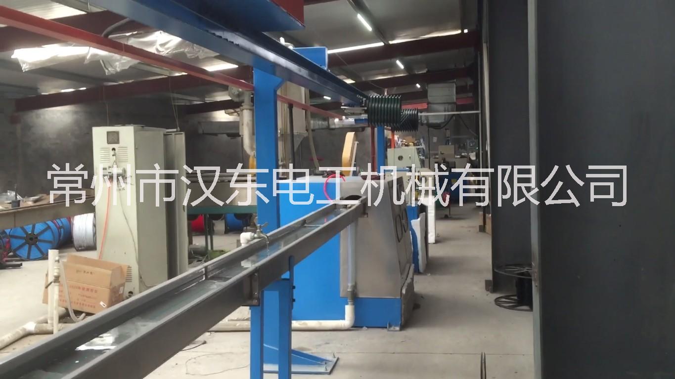 漢東電工機(jī)械供應(yīng)電子線電源線高速擠出機(jī)