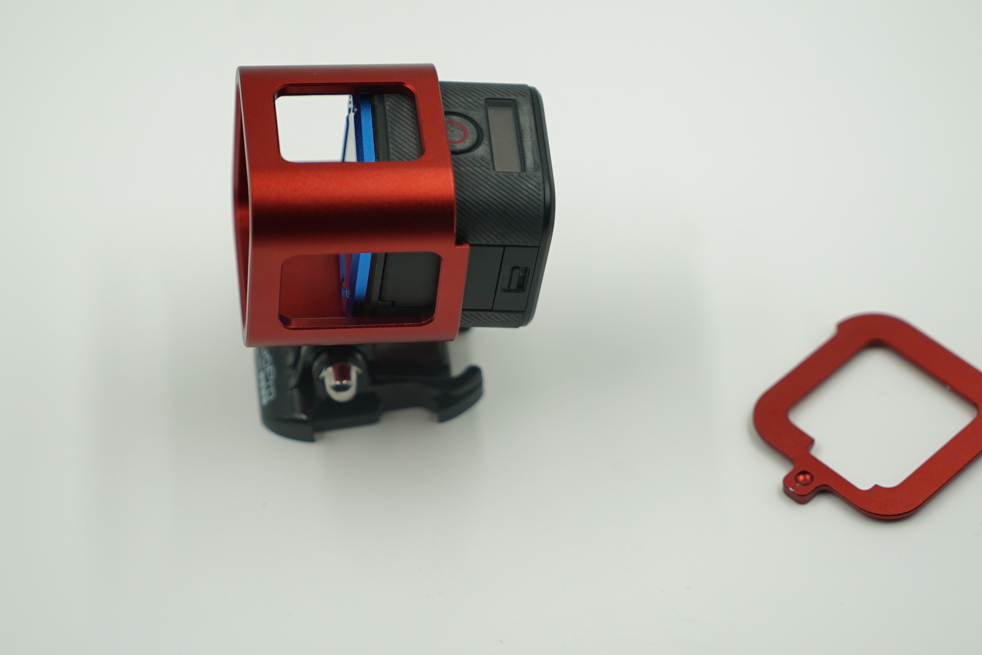 適用Gopro Hero4 狗籠 金屬鋁制邊框保護(hù)