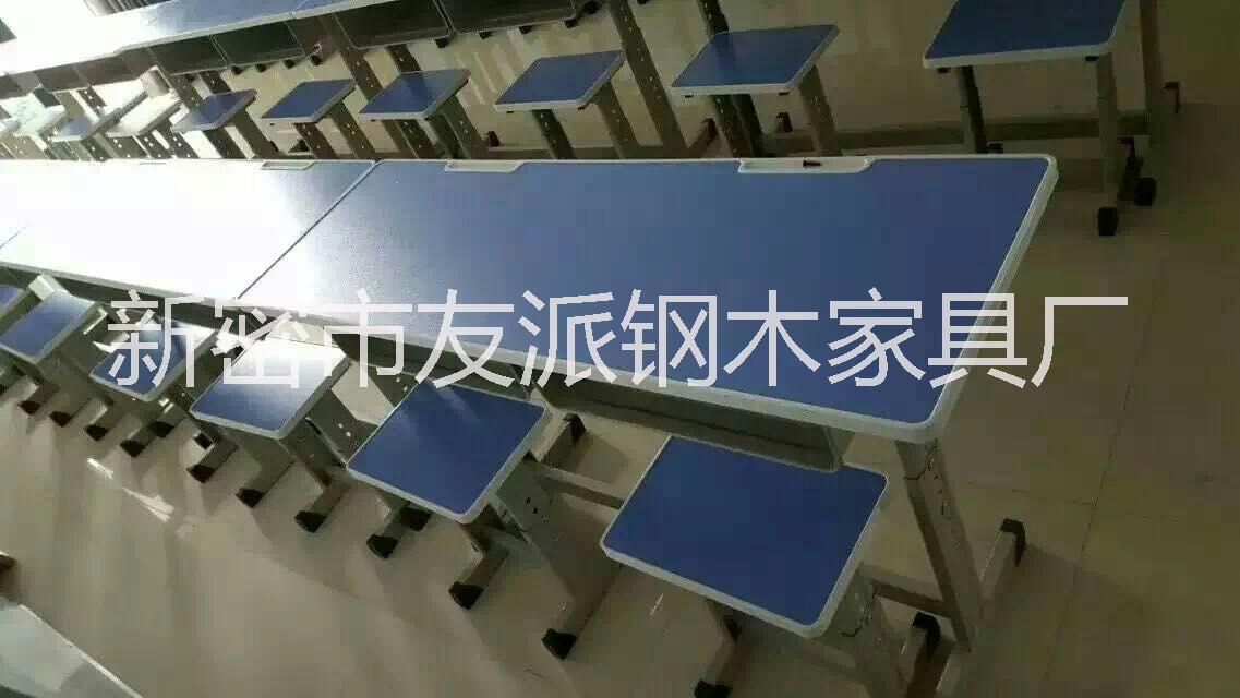 河南新密加工中學課桌椅友派家俱特價批發(fā) 中學課桌
