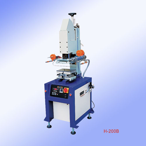 供應(yīng)H-200BV1 氣動(dòng)平面燙金機(jī),坦克輸送帶燙金機(jī)