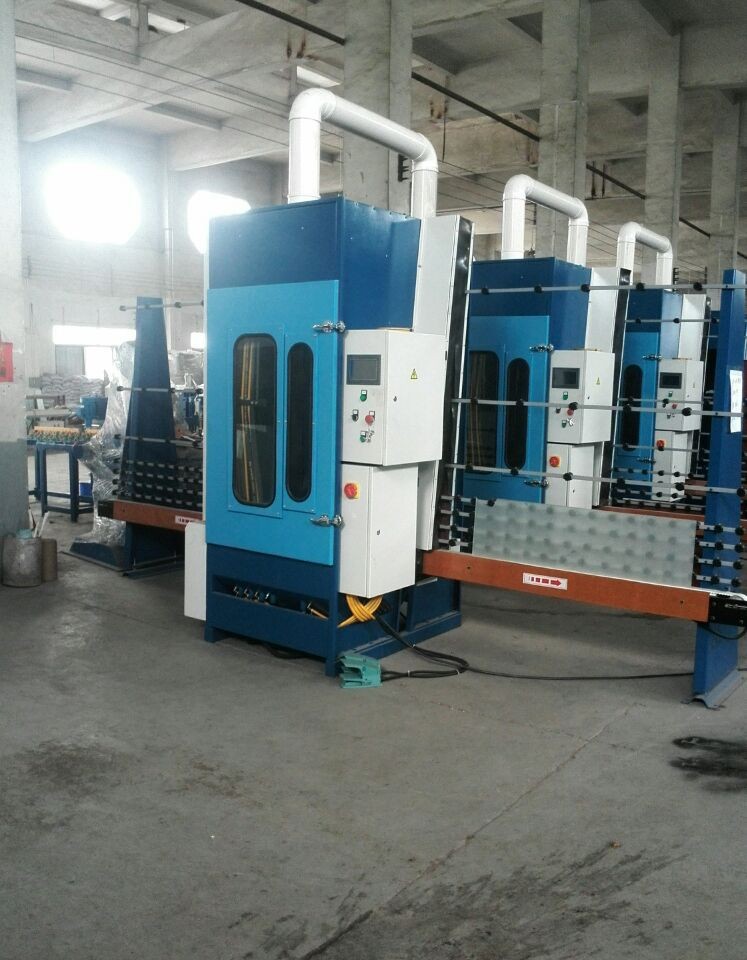 全自動平板噴砂機