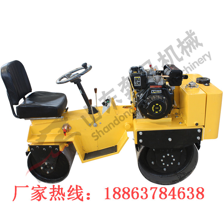 性能穩(wěn)定小座駕壓路機(jī)雙輪壓路機(jī)廠家直銷雙鋼輪壓路機(jī)  小型壓路機(jī)廠家