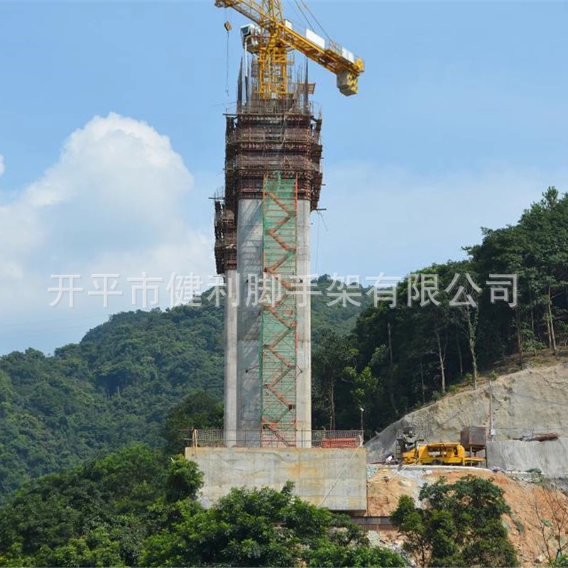 專業(yè)供應 橋梁施工腳手架建筑 工程爬梯 橋梁安全通道