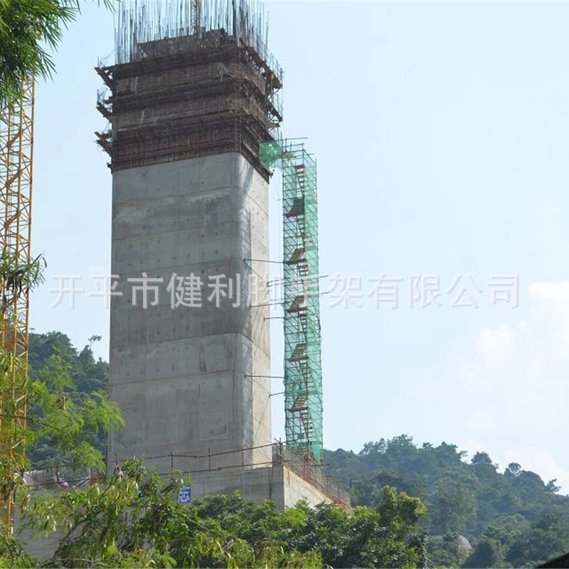 專業(yè)供應 橋梁施工腳手架建筑 工程爬梯 橋梁安全通道