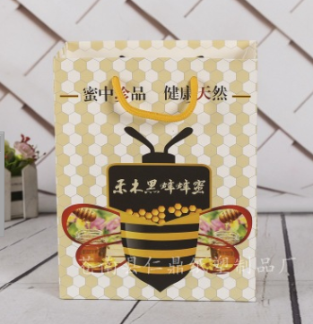 廠家定做手提環(huán)保白卡*購(gòu)物服裝禮品紙袋定制logo