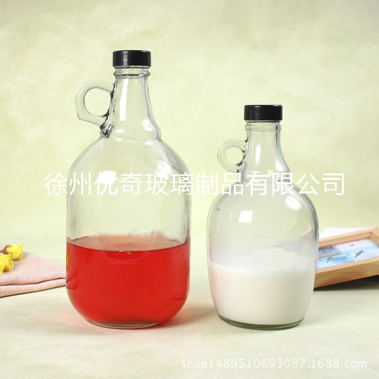 廠家供應加州紅酒瓶白酒瓶葡萄紅酒瓶1斤到8斤提手單耳