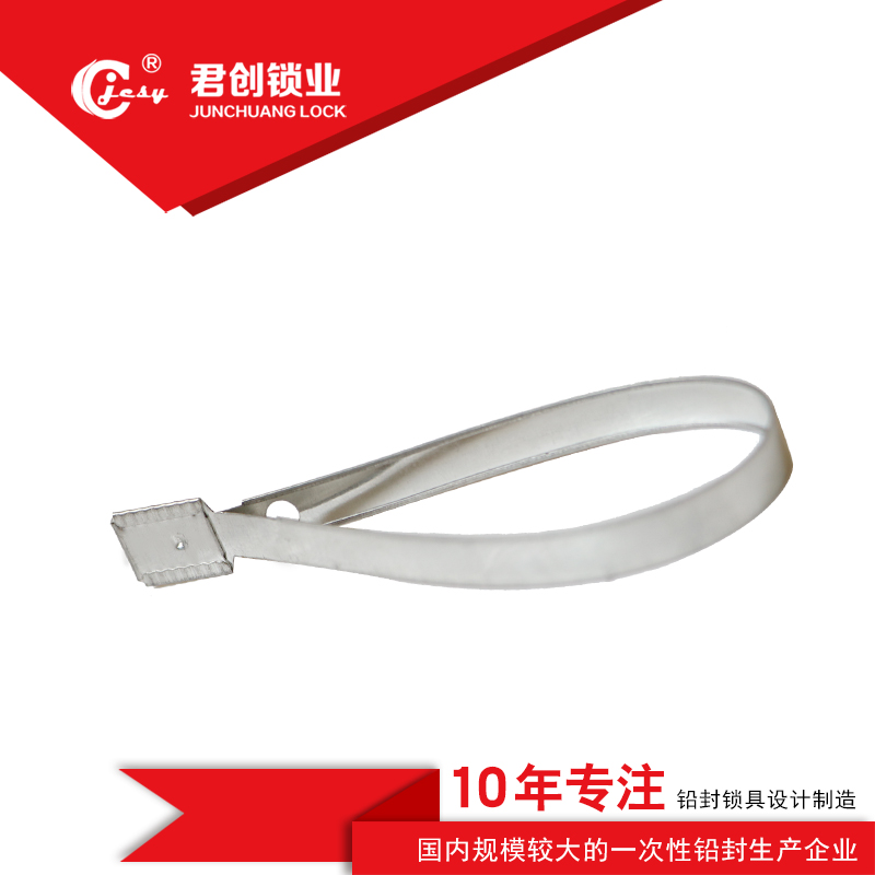 SS一次性鐵皮封條鋁合金鐵皮邊封條塑料鋼絲封條高保封
